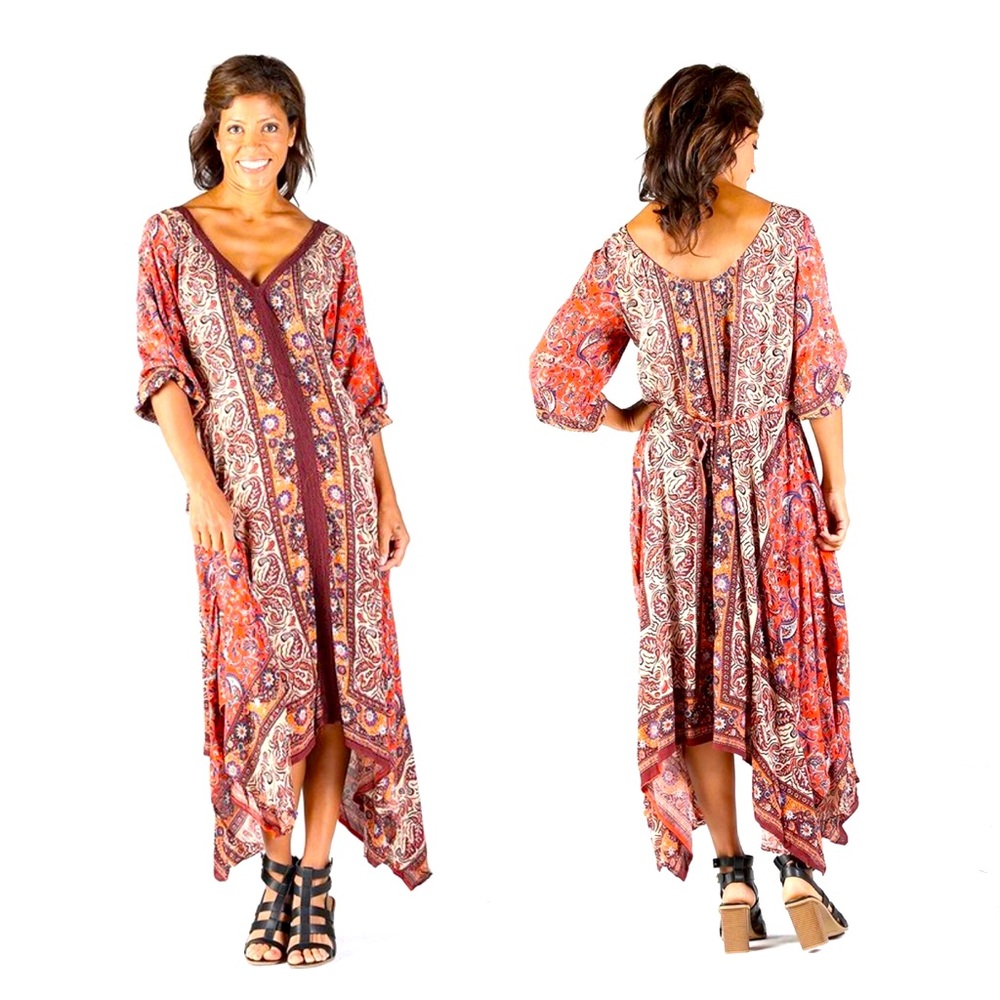 Paisley Boho Dress